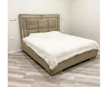 Мягкая двуспальная кровать  Ванкувер