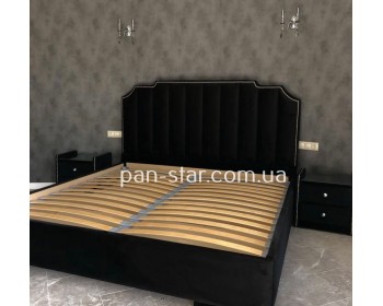 Мягкая двуспальная кровать  Белла