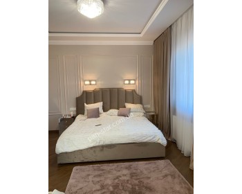 Мягкая двуспальная кровать  Белла