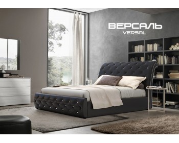 Мягкая двуспальная кровать Версаль